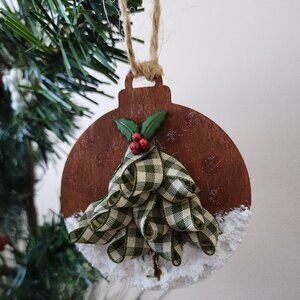 Handmade Christmas Tree Ornament